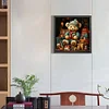 Diamond Painting-Round AB Drill Xmas Gift Bear(45*45CM)
