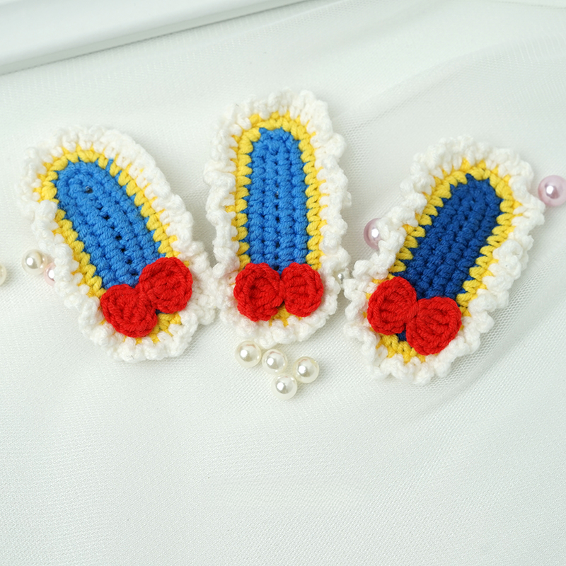 StellaLou & Snow White Handcrafted Knit Bunny Hair Clip DIY Kit