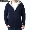 Men's New Hooded Sherpa Casual Jacket