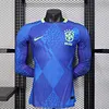 2025 Long Sleeve Player Version Brazil Away Soccer Jersey 1:1 Thai Quality