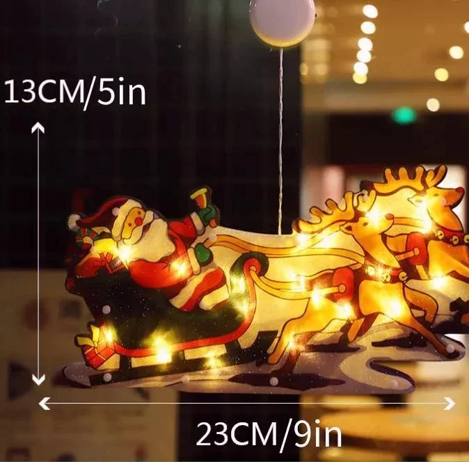 CHRISTMAS PRE-SALE 🎄Christmas Window Hanging Lights