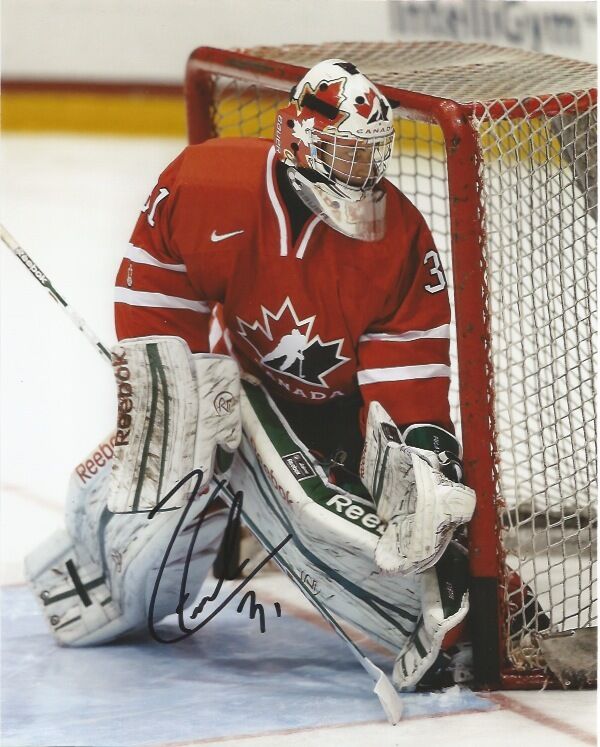 Team Canada Zachary Fucale Signed Autographed 8x10 Photo Poster painting COA