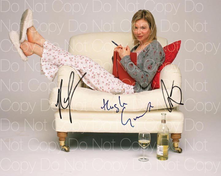 Bridget Jones Diary signed Photo Poster painting Zellweger 8X10 poster picture autograph RP