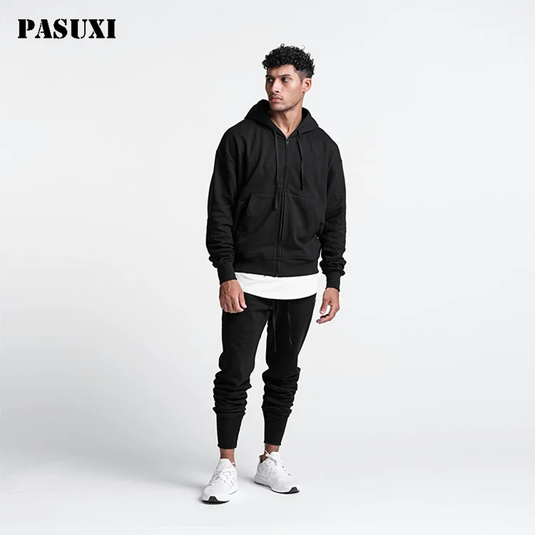 PASUXI Men's Athletic Tracksuits - 2 Piece Jogging Sweat Suits Set huanwei