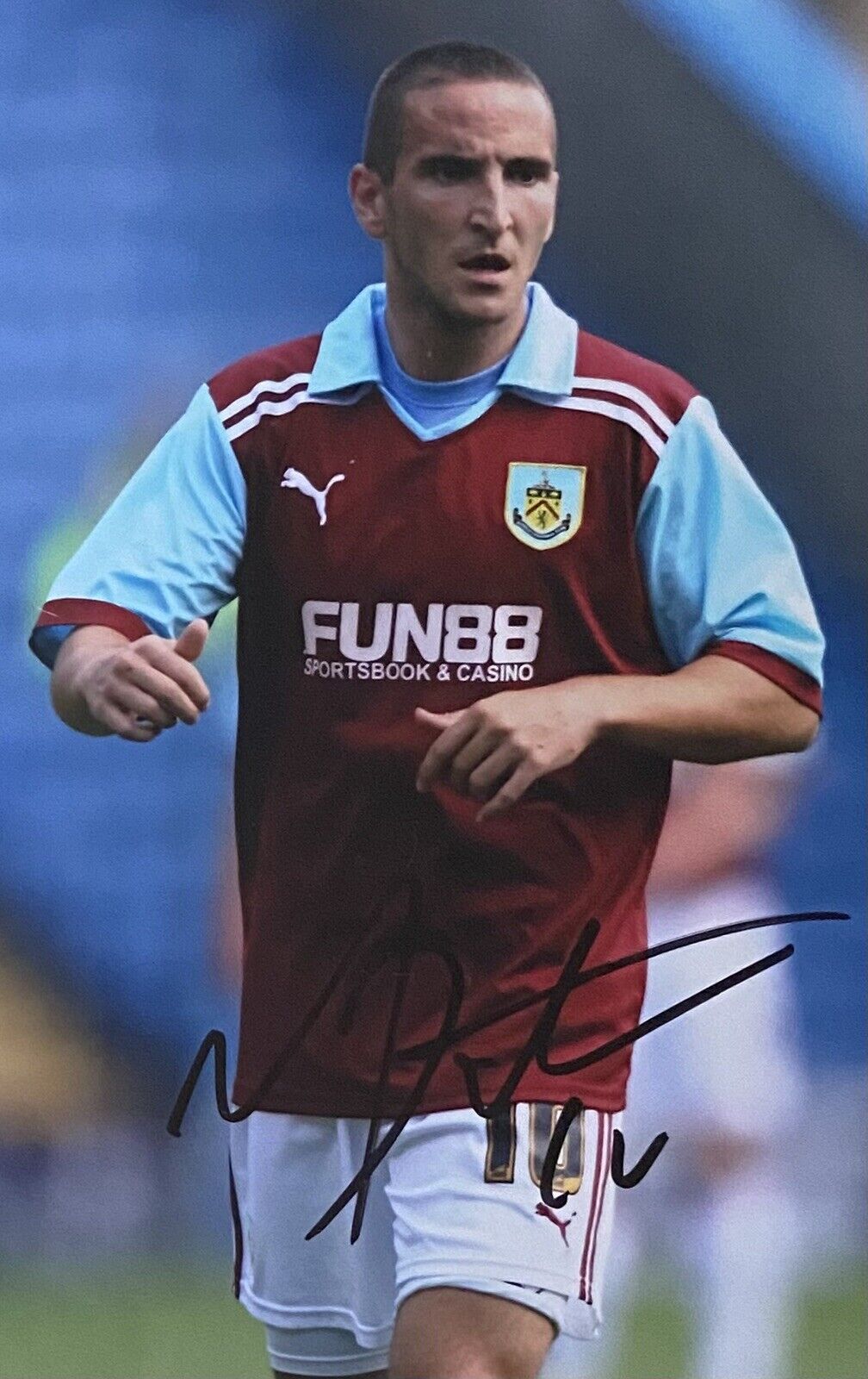 Martin Paterson Genuine Signed Burnley 6X4 Photo Poster painting 2