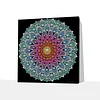 (25x25cm)DIY Mandala Framed Handmade Pearl Painting Art Craft Kit Living Home Decor