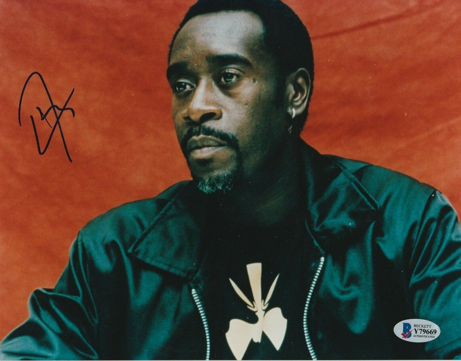 DON CHEADLE Signed 8x10 Photo Poster painting with Beckett COA