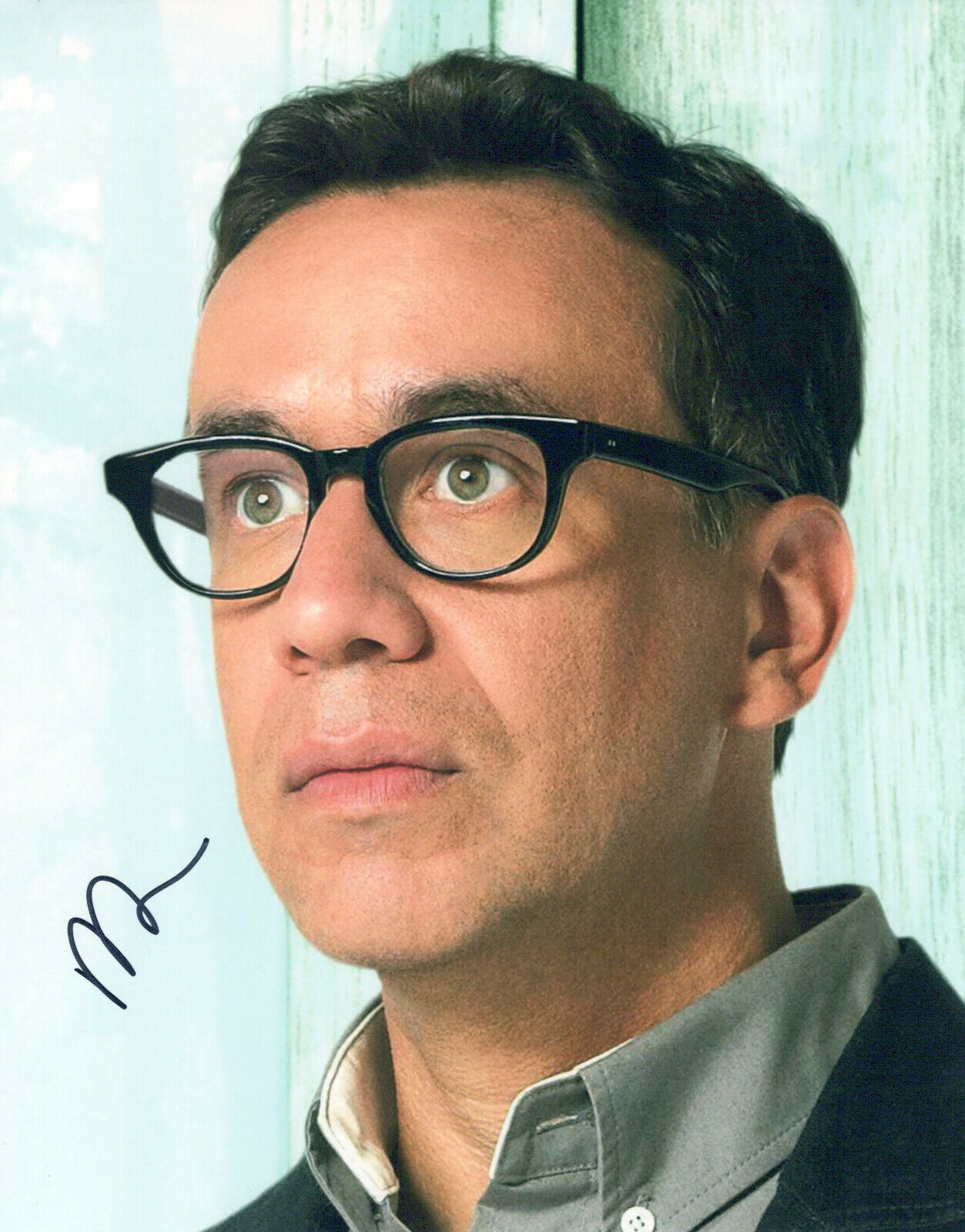 Fred Armisen head shot autographed Photo Poster painting signed 8x10 #1