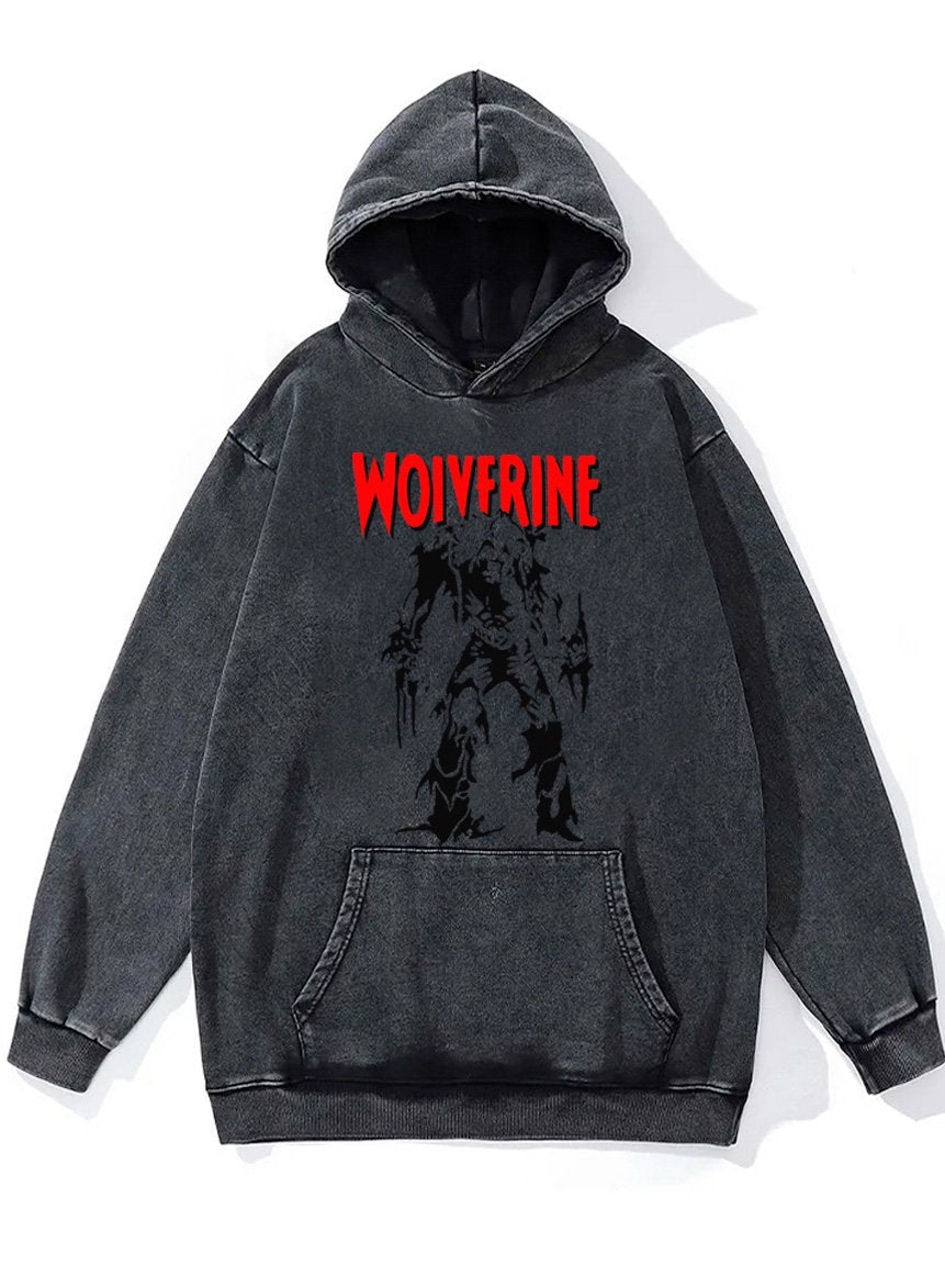 woiverine Washed Gym Hoodie
