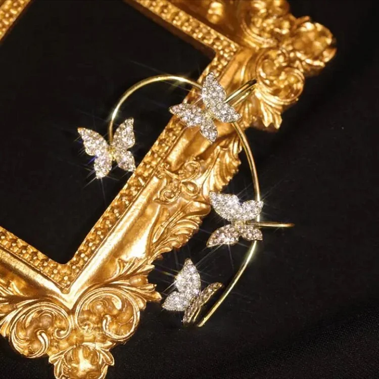 (🎅Early Christmas Sale - Save 50% OFF)Zircon Butterfly Earrings