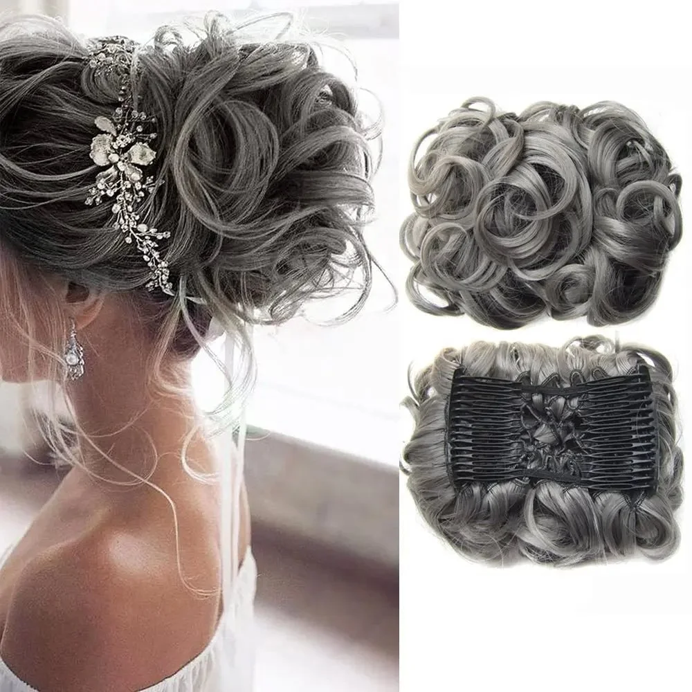 🔥Last Day 49% OFF -Messy Curly Dish Bun (BUY 3 Free Shinpping)