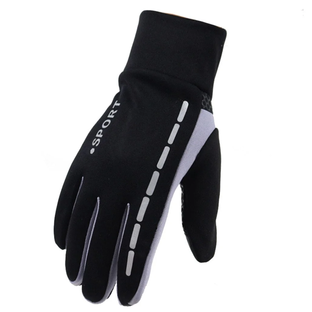 Mens Winter Warm Gloves Therm With Anti-Slip Elastic Cuff,Thermal Soft Lining Gloves Driving Gloves PU Leather Glove 2021