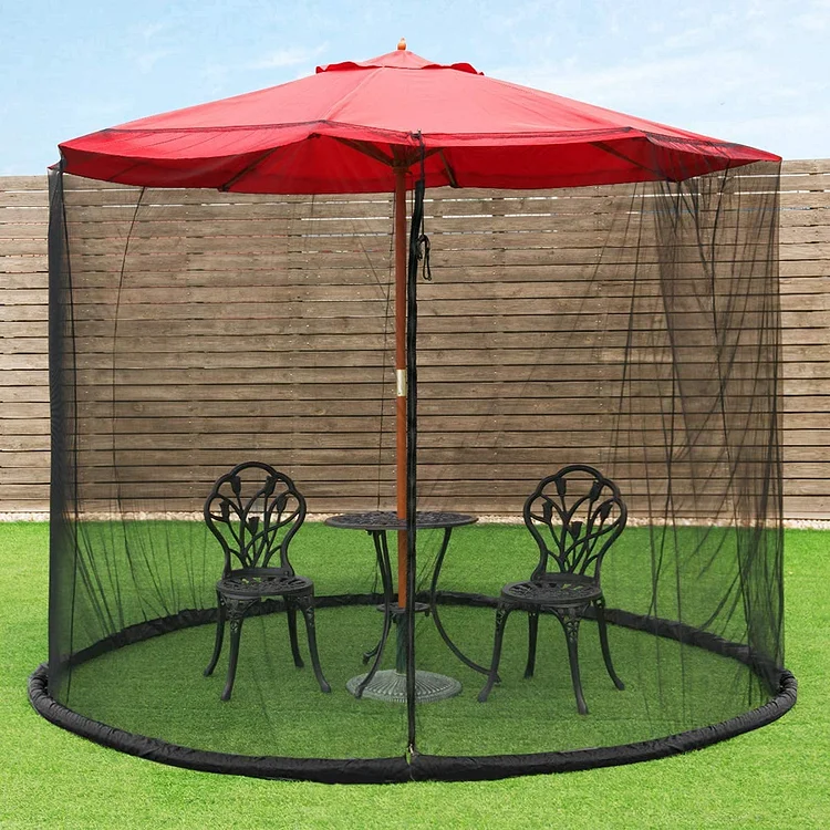 🔥kukelife🔥Docenin™🔥SUMMER HOT SALE - 7.5-10 FT Patio Umbrella with Mosquito Net