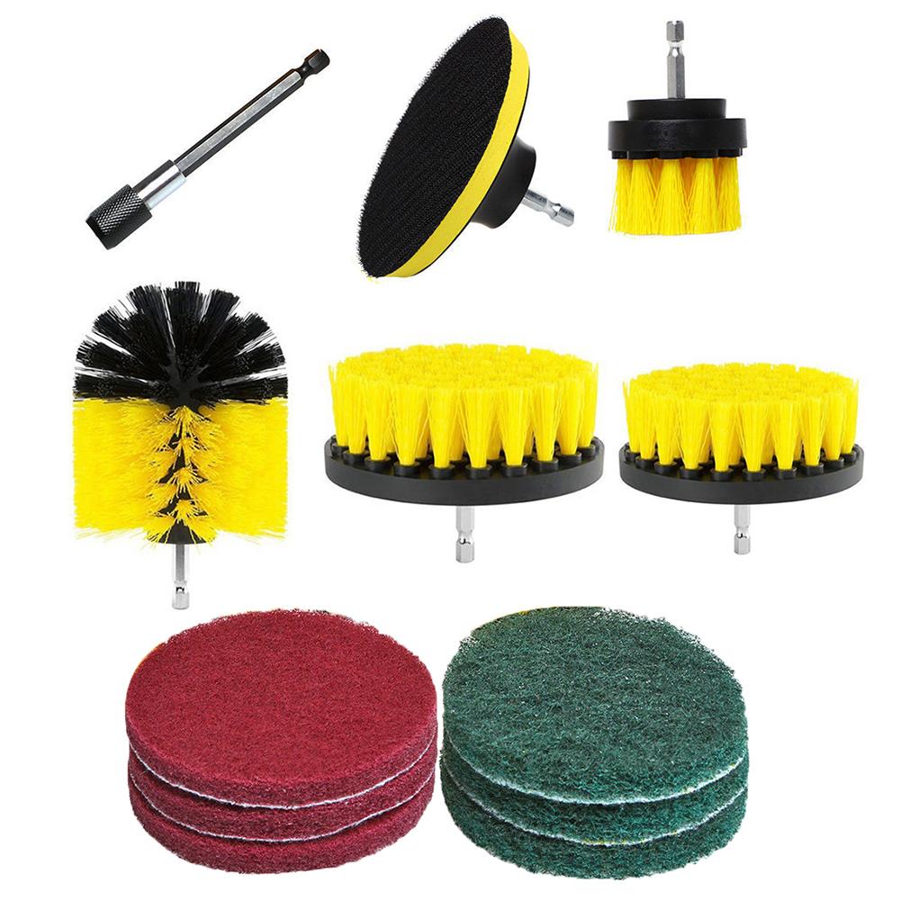 

12pcs Electric Drill Brush Scrub Pads Grout Power Drills Scrubber Cleaner, 501 Original