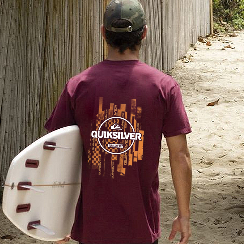 Unisex Surf Print Beach Resort T-shirt / [blueesa] /