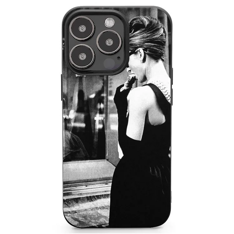 Audrey Hepburn Window... Mobile Phone Case Shell For IPhone 13 and iPhone14 Pro Max and IPhone 15 Plus Case - Heather Prints Shirts