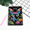 (US Local)50-Page A5 Butterfly Diamond Painting Diary NoteBook Holiday Birthday Gift