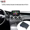 Wireless Apple CarPlay Android Auto Interface Decoder Box Mirror Link Retrofit For Mercedes Benz NTG5.0