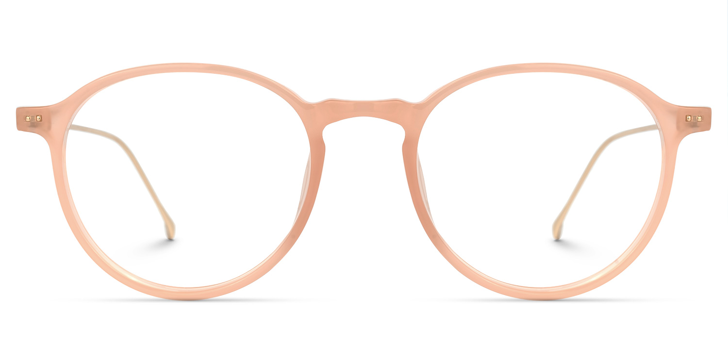 Micah Rosa Rund Brille Rosa