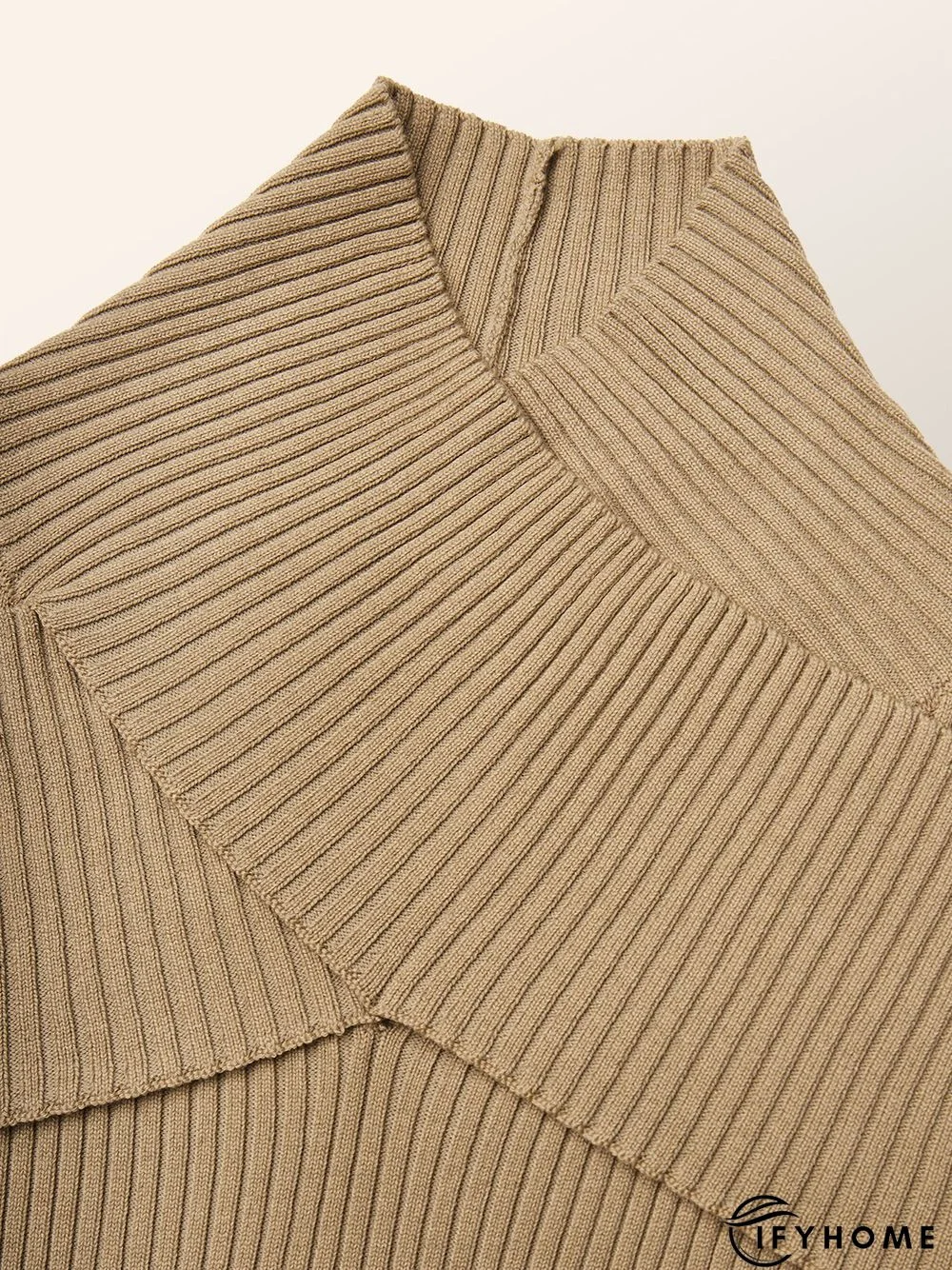 Turtleneck Elegant Long Sleeve Tight Sweater | IFYHOME