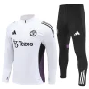 Manchester United 2025-26 White with purple  Sports Suit Chandal