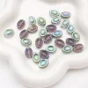 Flashing Crystal Oval Glass Beads DIY Jewelry Accessories