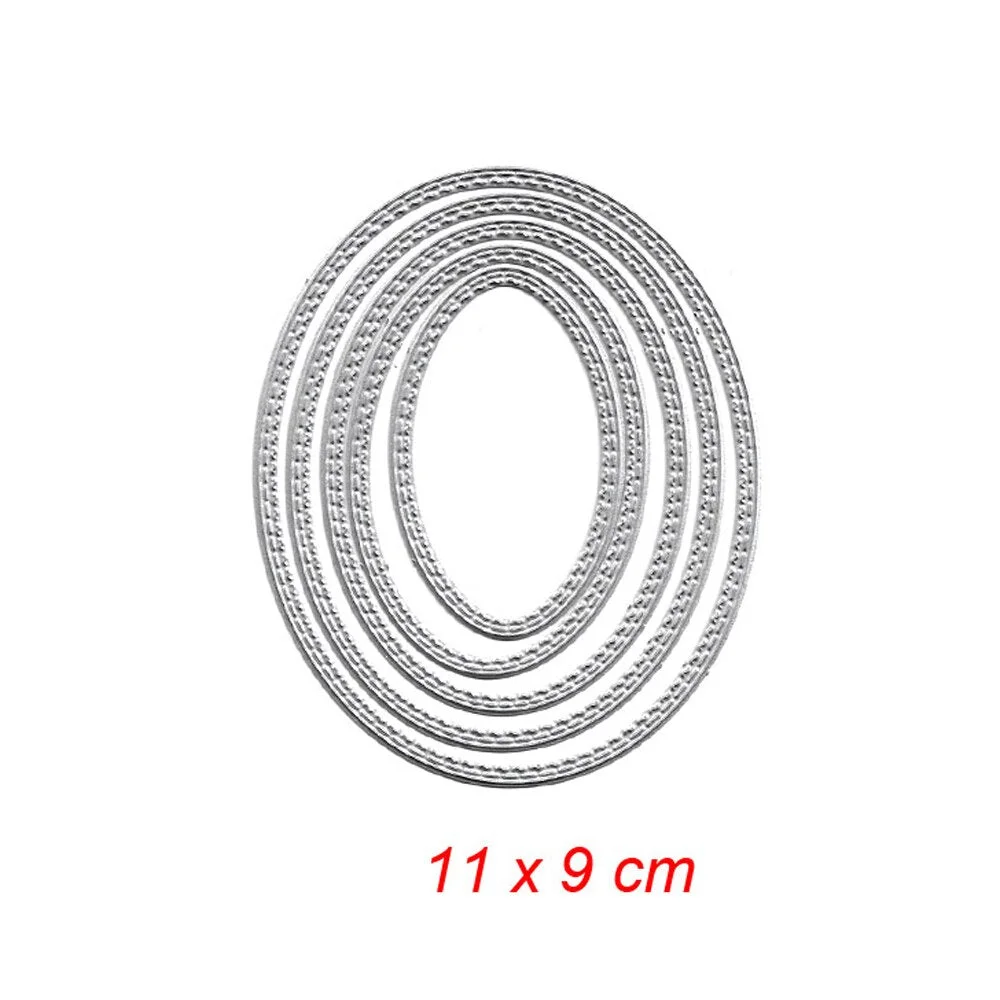 Metal Cutting Dies Curves Border Frames Square DIY Scrapbooking Card Album Making Embossing Punch Craft Diecuts New 2019