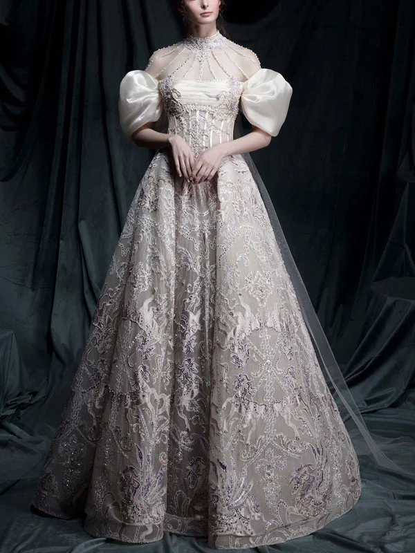 Elegant and Romantic Women's Gown