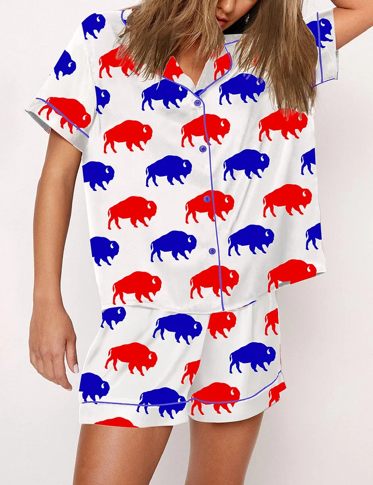 Women's Buffalo Football Pajama Set