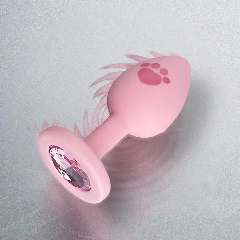 Cat Paws Fluffy Anal Butt Plug 