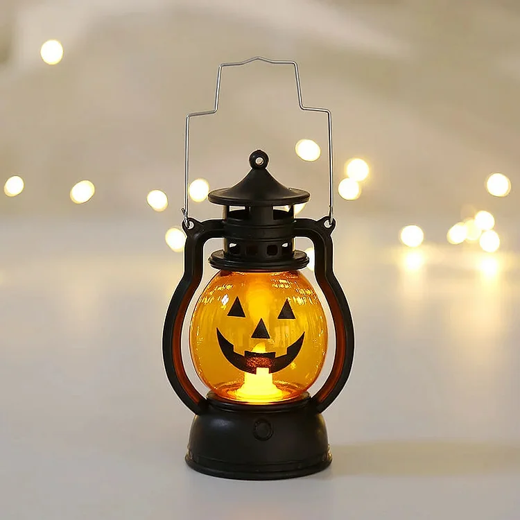 Halloween Horror Pumpkin Lantern LED Decorations Handheld Lamp - tree - Codlins