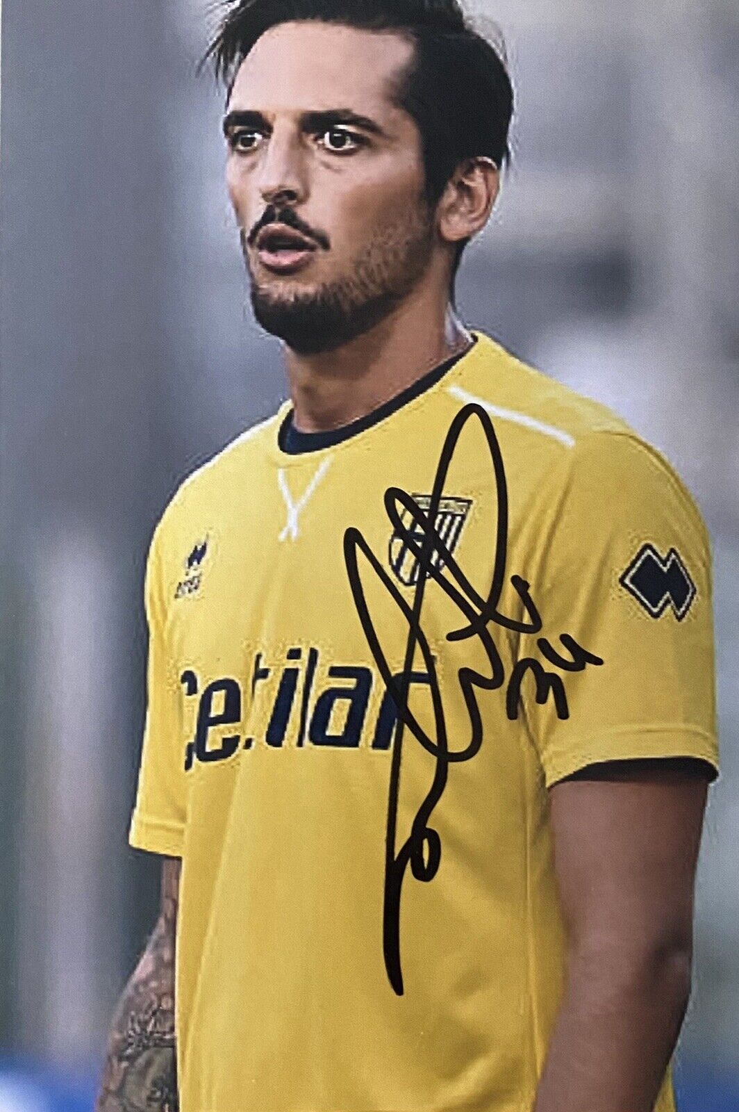 Simone Colombi Hand Signed Parma 6X4 Photo Poster painting 2