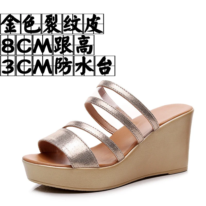 Breakj Breakj Plop And Ultra-High Heel Waterproof Table Pine Cake Thick Bottom Fish Mouth Sandals Night Shop Sexy Transparent With Fashion Slippers Woman