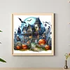 Diamond Painting-DIY Full Round Drill Halloween Horror Nights(40*40 CM)