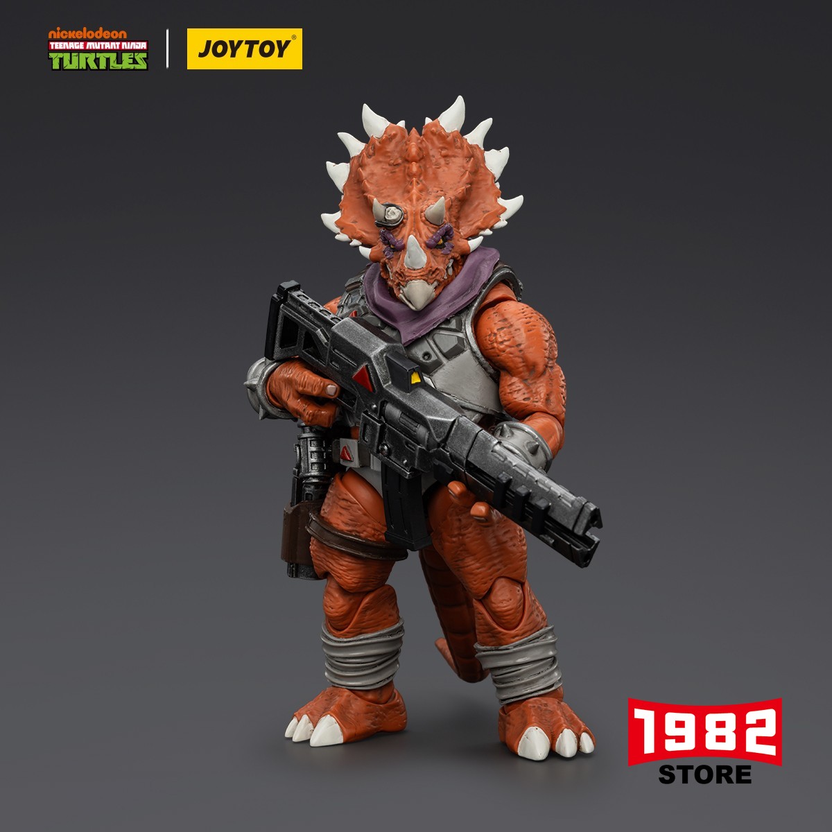 JOYTOY For TURTLES TMNT-Triceraton Infantryman 1/18 Soldier Toys Action Figure