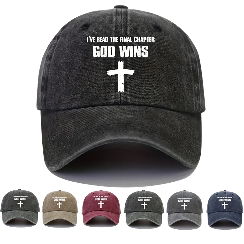 Unisex Commute Cross Letter Curved Eaves Baseball Cap