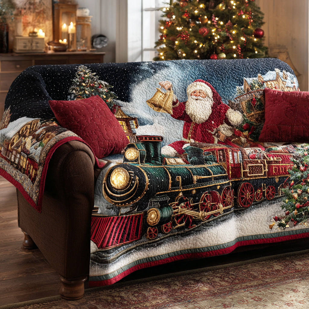 Holiday Express Route Quilted Sofa Cover NCU0TD1412 everthome