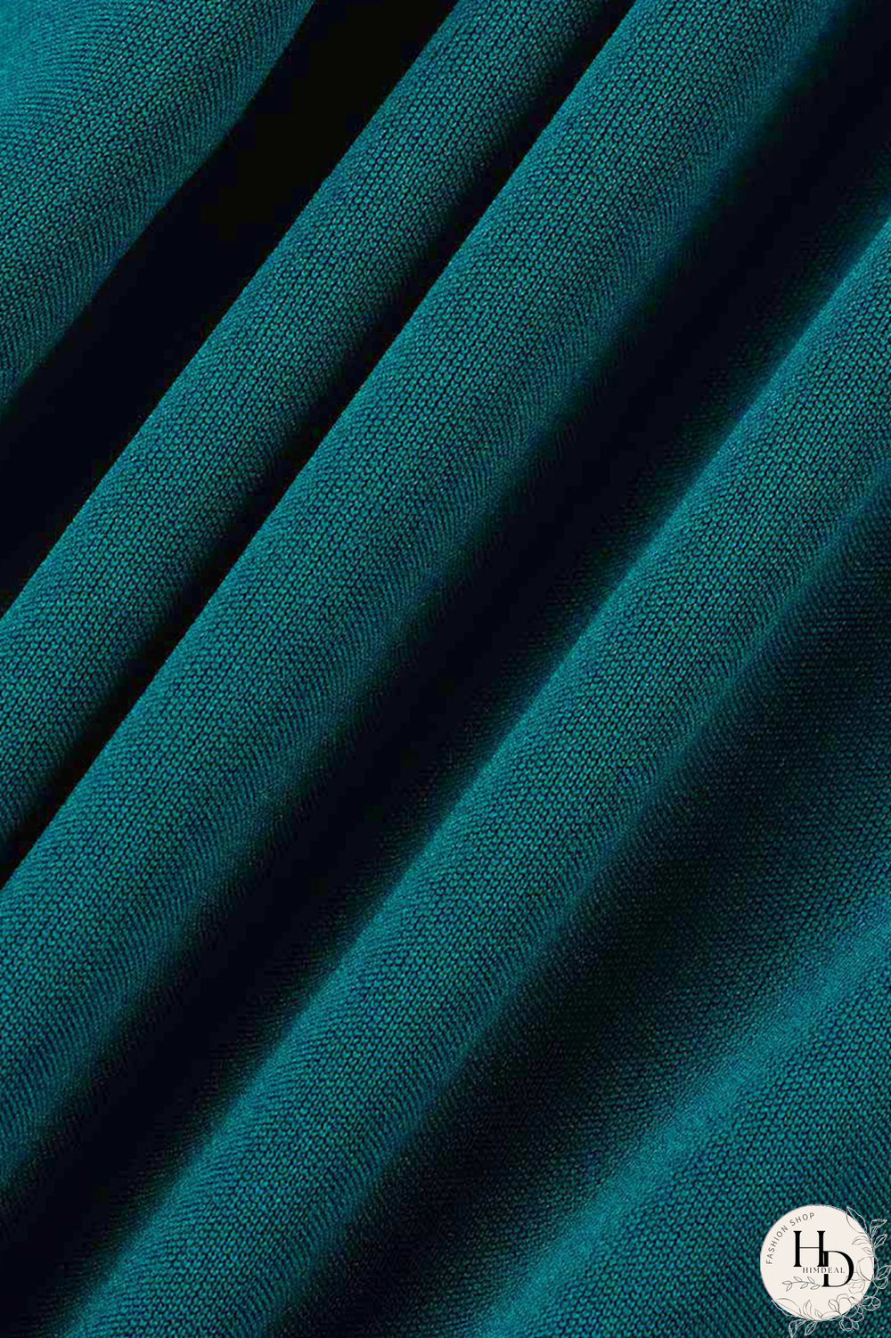 Ink Green Casual Solid Patchwork Boot Cut High Waist Speaker Solid Color Bottoms