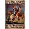 Cowboy - Vintage Metal Signs - 20*30cm - Western