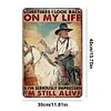 Old West Cowboy - Metal Tin Signs(8*12Inch/12*16Inch)