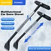 Car Glass Deicing Cleaning Tool 2 in 1 Car Ice Shovel Glass Brush Car Wash Tools