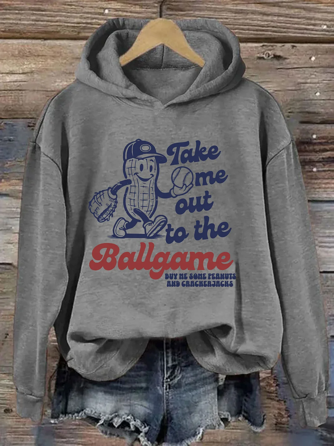 Take Me Out To The Ballgame Hoodie