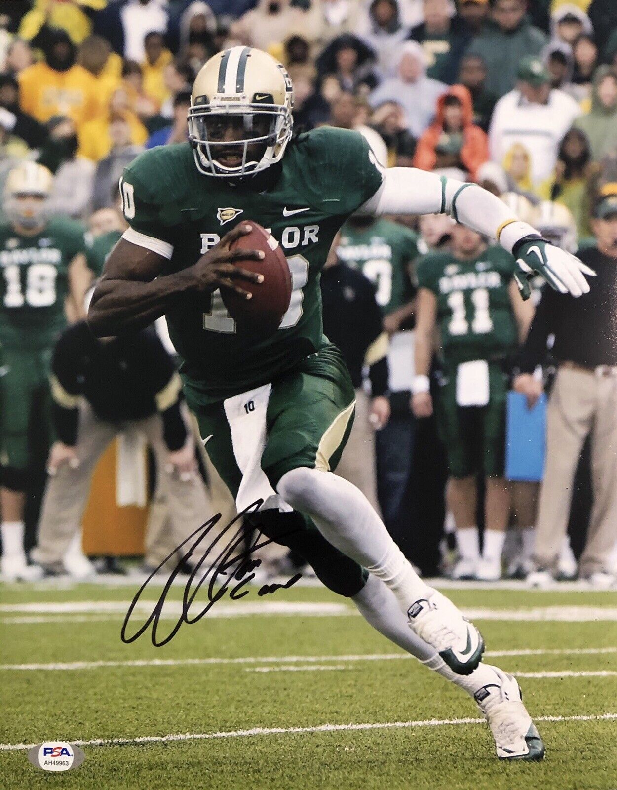 Robert Griffin III Signed Autographed Baylor Bears Heisman 11x14 Photo Poster painting Psa/Dna