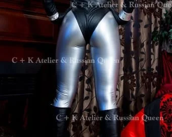 pornhint Pornhint C + K very shiny PVC leggings trousers pants very glossy and stretchy, handmade, new