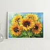 Sunflowers - 11CT Counted Cross Stitch - 65*50cm - Flower