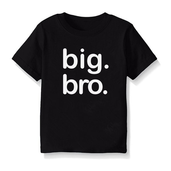 Kids Baby Boys Big Brother Announcement Shirt Boys Clothes Summer Casual Cotton T Shirt Children Big Brother Gift - Shop Trendy Women's Fashion | TeeYours