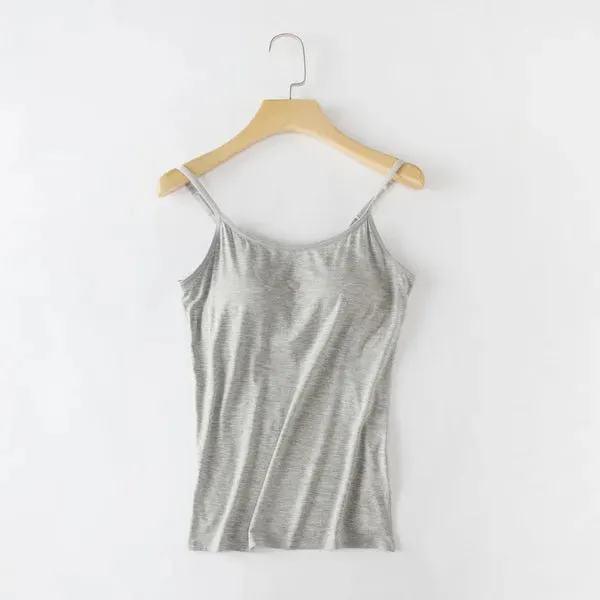 Createpick-Tank With Built-In Bra