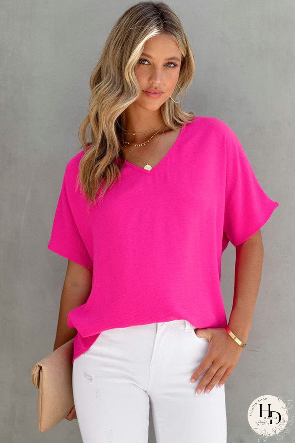 Versatile Pink Top