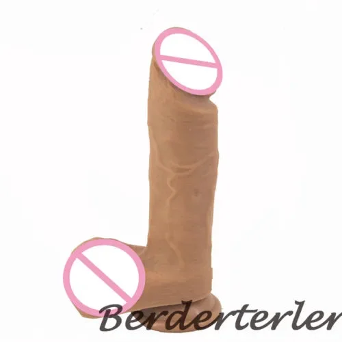 pornhint Pornhint Double-layer Silicone Dildo with Suction Cup Anal Plug Masturbation Sex Toys