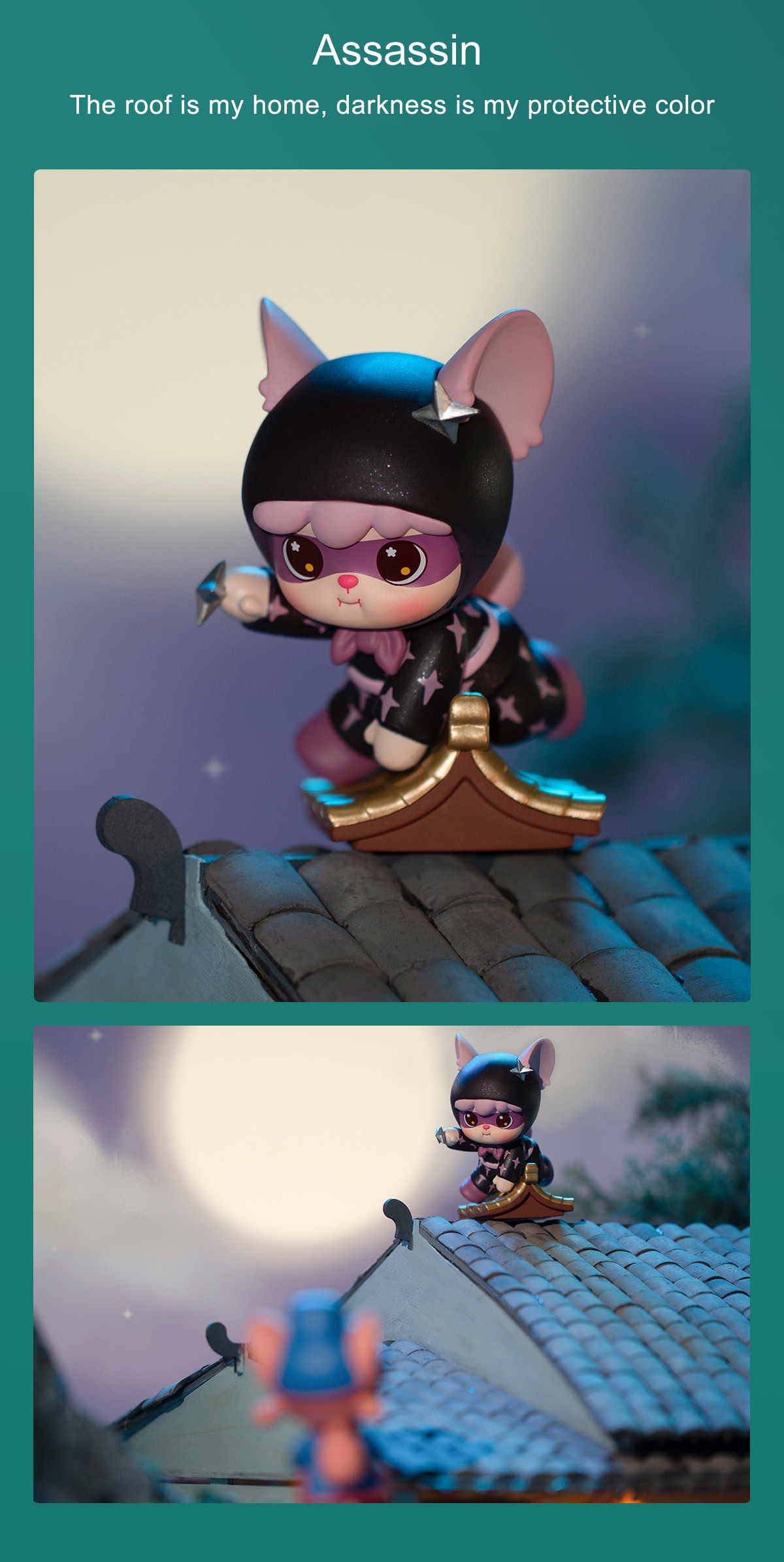 Rolife Blind Box Figure Surprise Dolls - HANHAN NAI Martial Arts Fairy